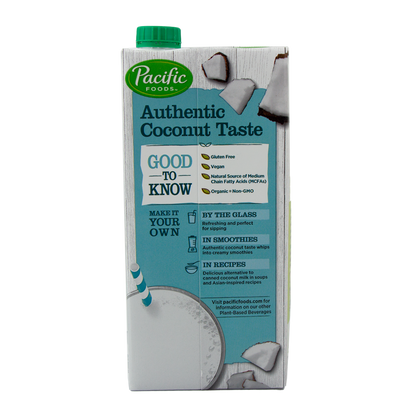 Pacific Foods - Coconut Milk - Original Unsweetened (32 oz)