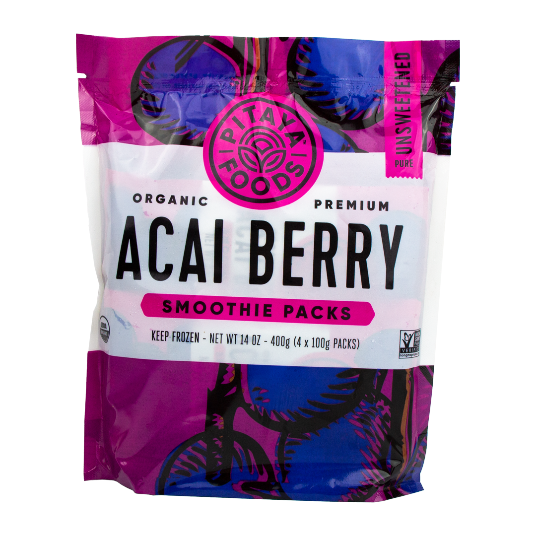 Pitaya Foods- Acai Berry Smoothie Packs (In Store Pick-Up Only)