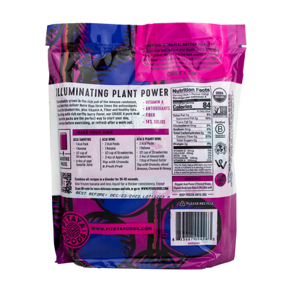 Pitaya Foods- Acai Berry Smoothie Packs (In Store Pick-Up Only)