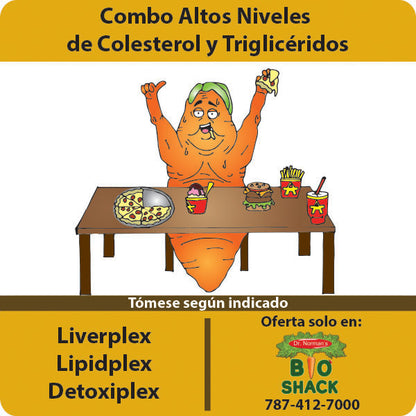 Dr. Norman's Combo Altos Niveles de Colesterol & Trigicéridos