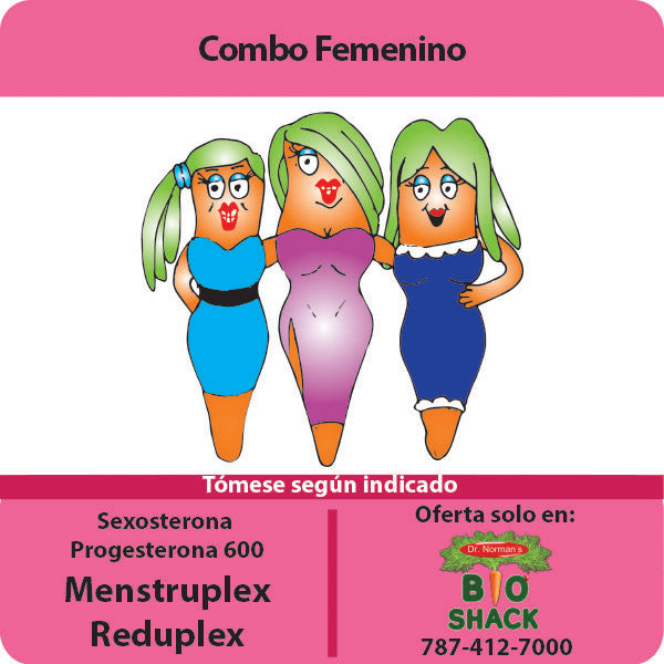 Dr. Norman's Combo Femenino – Bioshackstore.com