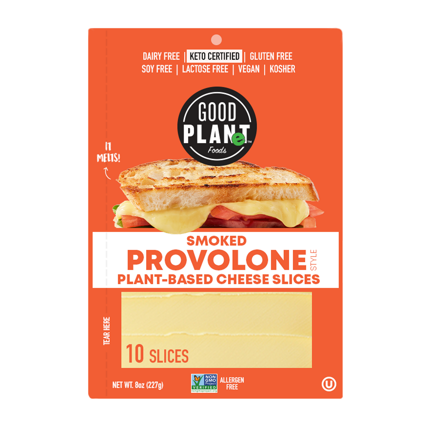Good Planet Cheese - Smoked Provolone - Slices (Store Pick - Up Only)