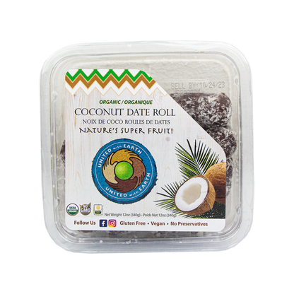 United with Earth - Coconut Date Roll