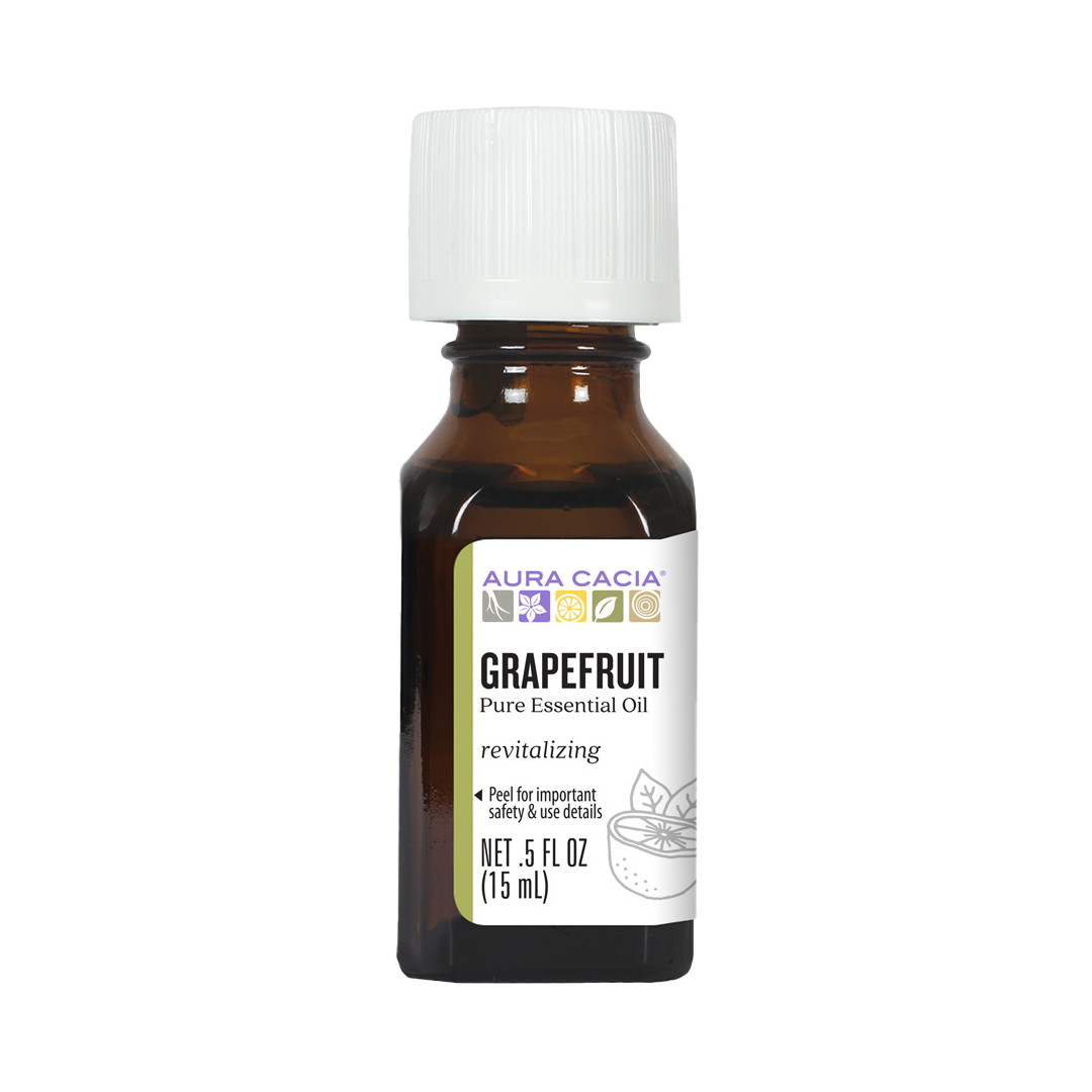 Aura Cacia - Grapefruit Essential Oil (0.5 oz.)