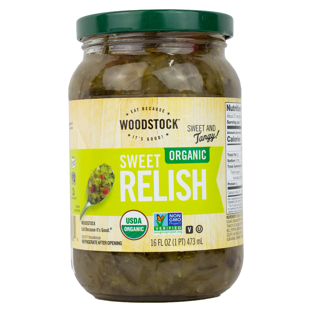 Woodstock Organic Sweet Relish (In Store Pick-Up Only)