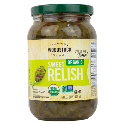 Woodstock Organic Sweet Relish (In Store Pick-Up Only)