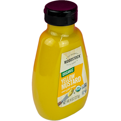 Woodstock Organic Yellow Mustard (8 oz)