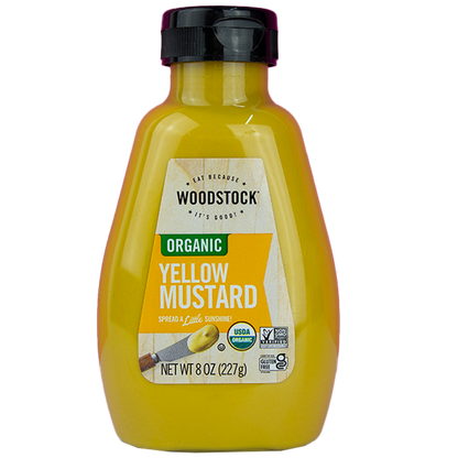 Woodstock Organic Yellow Mustard (8 oz)