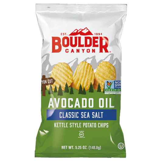 Boulder Canyon - Avocado Oil - Classic Sea Salt Potato Chips