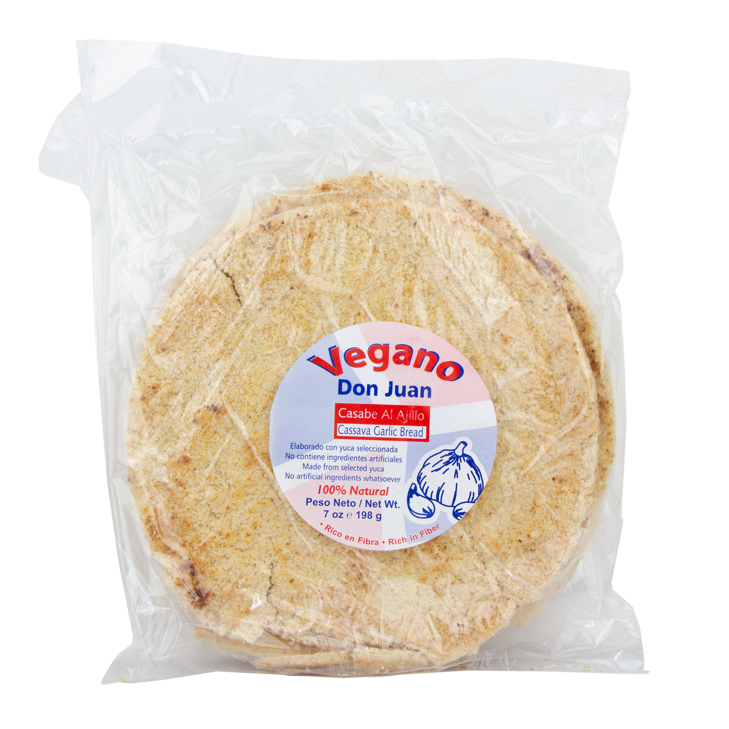 Vegano Don Juan - Casabe al Ajillo (7.0 oz) (Store Pick-Up Only)