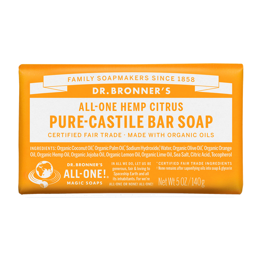 Dr. Bronner's - Pure Castle Bar Soap - Citrus (5 oz)