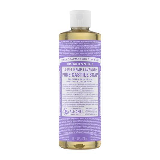 Dr. Bronner's - 18 in 1 Hemp Lavender Soap - (16 oz)