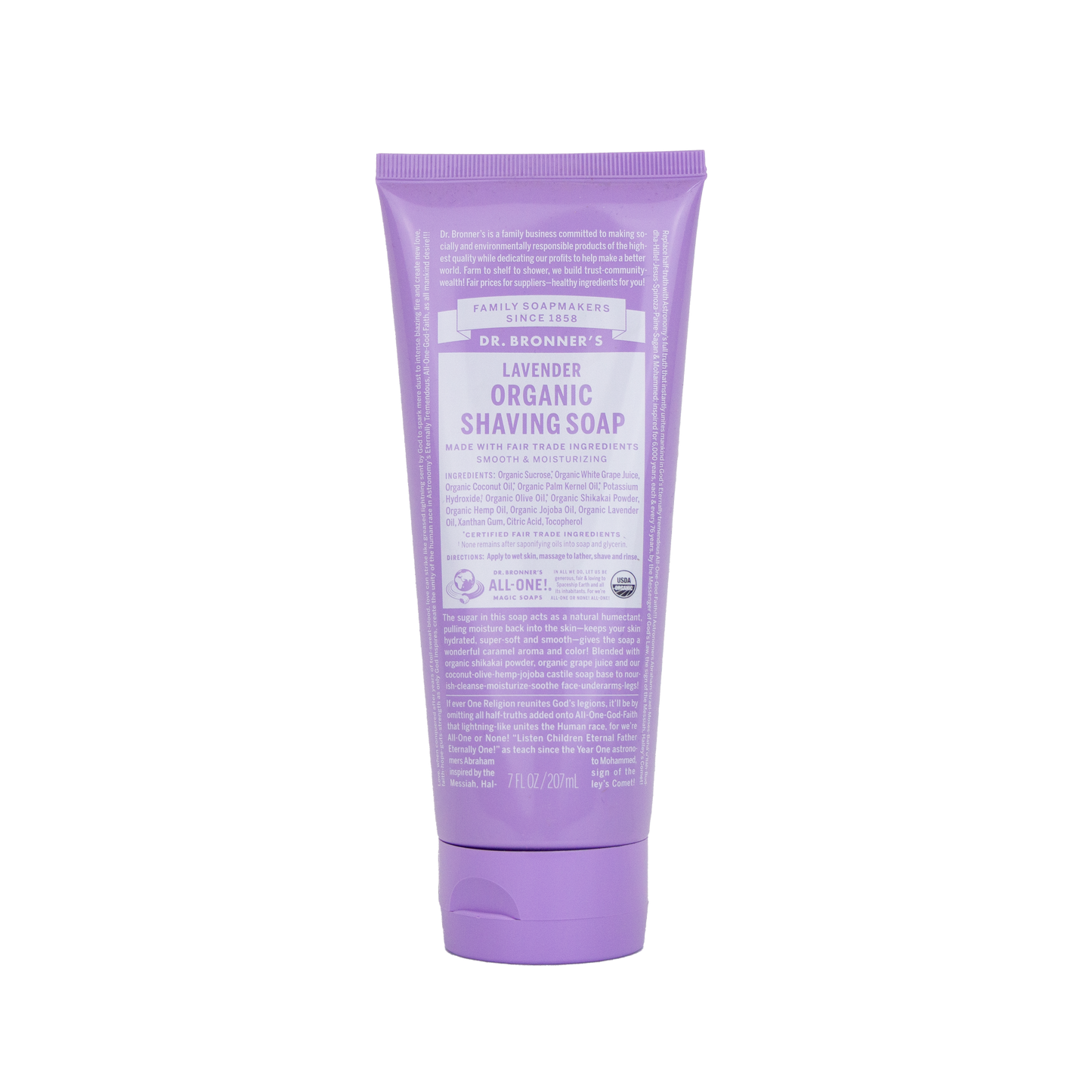 Dr. Bronner's - Lavender Shaving Soap - (7 oz)