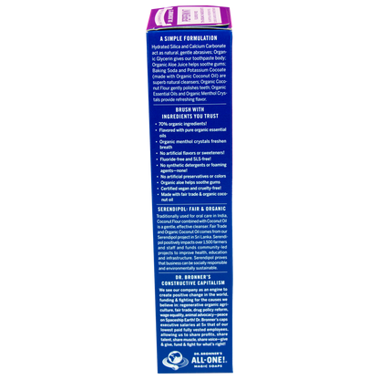 Dr. Bronner's - Toothpaste Peppermint