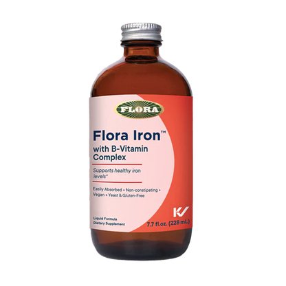 Flora - Iron with B-Vitamin Complex (7.7oz)