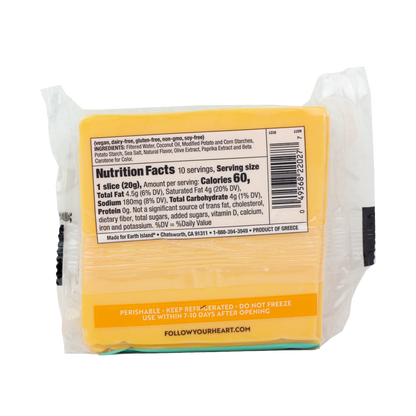 Follow Your Heart - Vegan Cheese American Slices (Pick-Up Store Only)