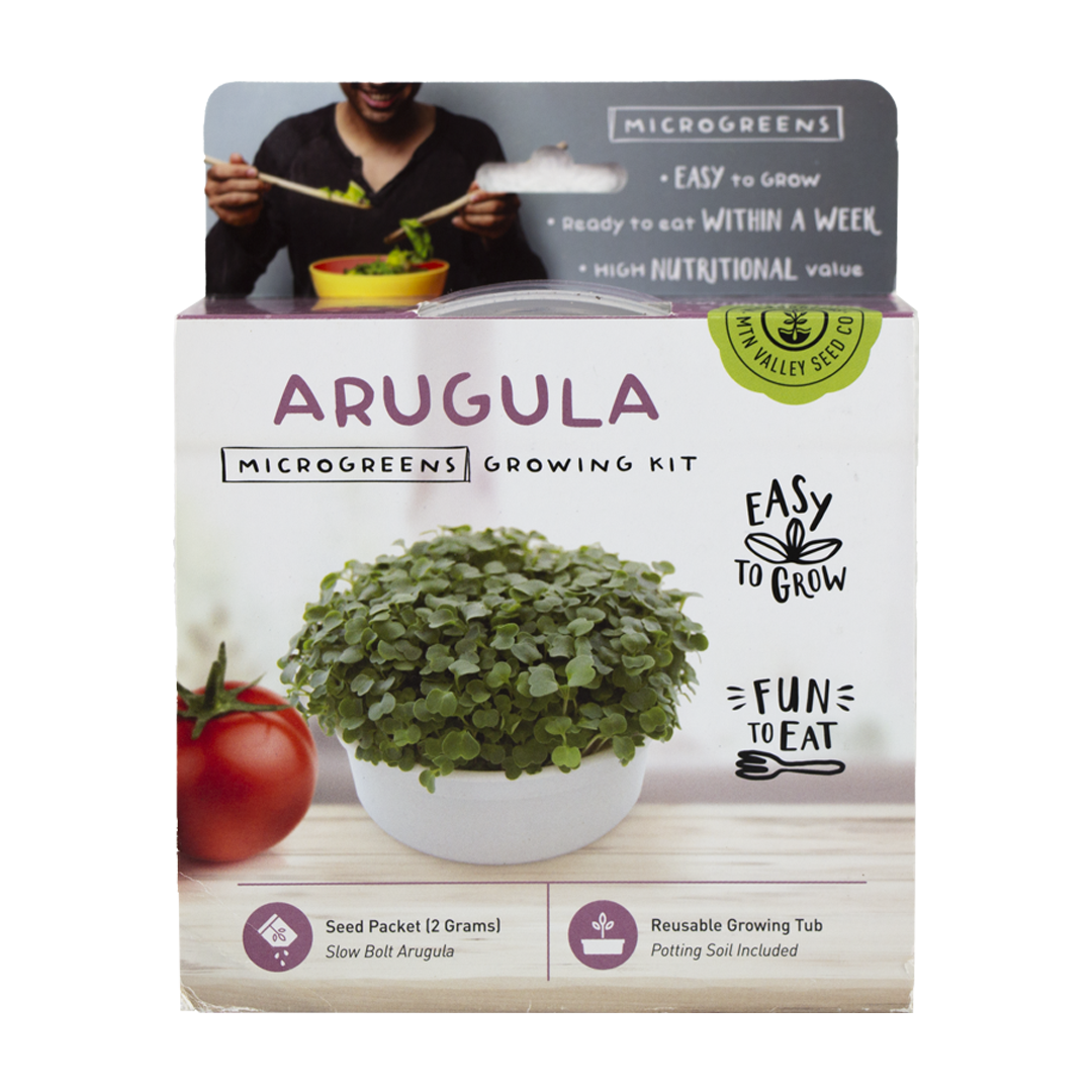 Mini Microgreens Growing Kit- Arugula