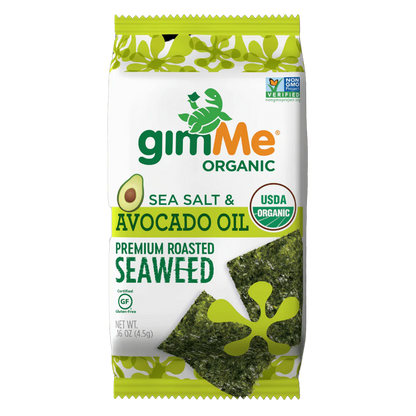 Gimme Organic - Sea Salt & Avocado Oil Seaweed (6 pack)