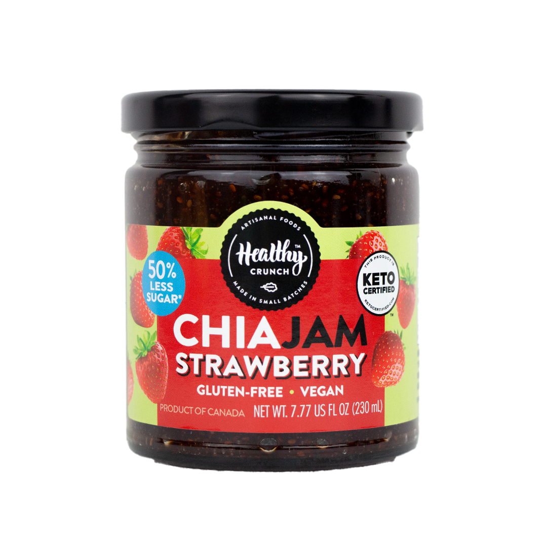 Healthy Crunch Chia Jam Strawberry