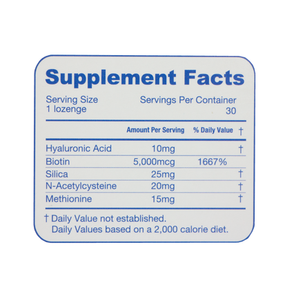 Hyalogic - Hair, Skin & Nails 30 Chewable Lozenges
