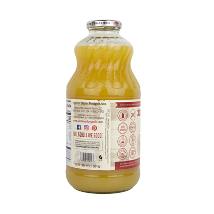 Lakewood Pure Pineapple Organic 32 oz (Store Pick-Up Only)