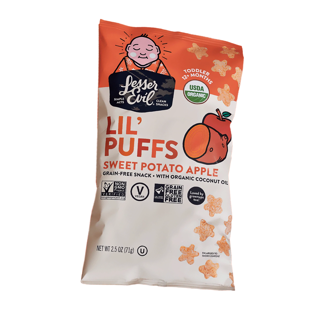 Lesser Evil - Lil'Puffs Sweet Potato Apple