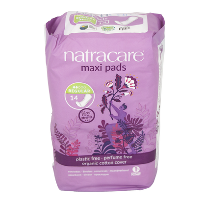 Natracare - Maxi Pads Regular (14 pcs)