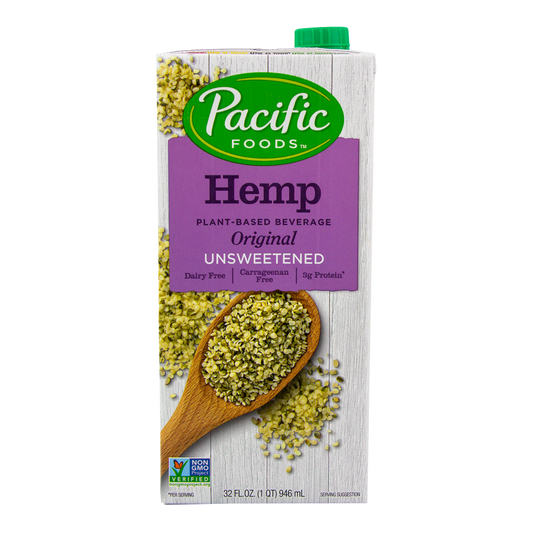 Pacific Foods - Hemp Milk - Original Unsweetened (32 oz)