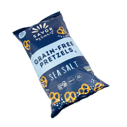 Savor by Suzie - Grain Free Pretzels Sea Salt (6.5 oz.)