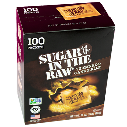 Sugar in the Raw 100 Packets (16 oz.)