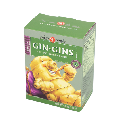 The Ginger People - Gin Gins Chewy Ginger Candy Travel Pack