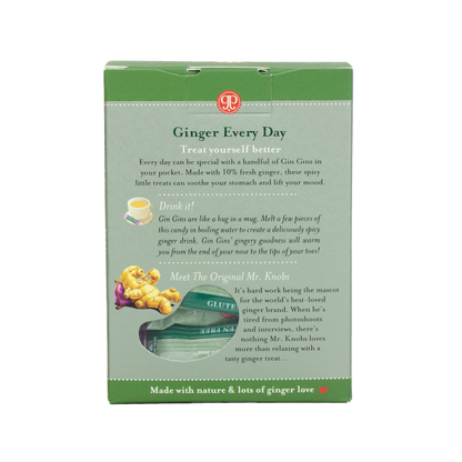 The Ginger People - Gin Gins Chewy Ginger Candy Travel Pack