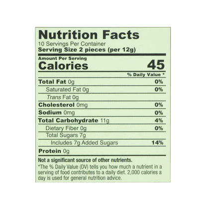 The Ginger People - Gin Gins Chewy Ginger Candy Travel Pack