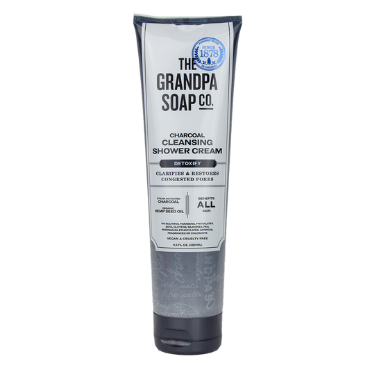 The Grandpa Soap Co. - Charcoal Cleansing Shower Cream