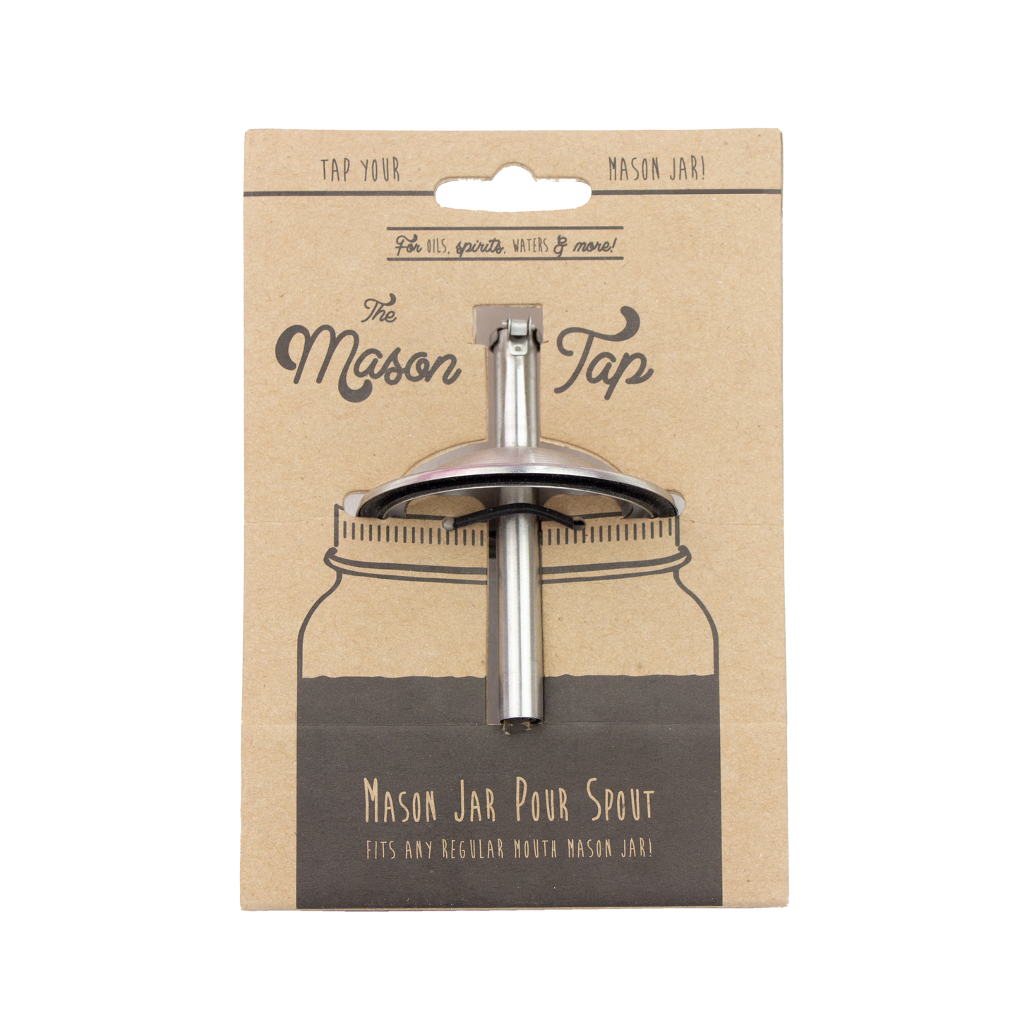 The Mason Tap - Mason Jar Pour Spout