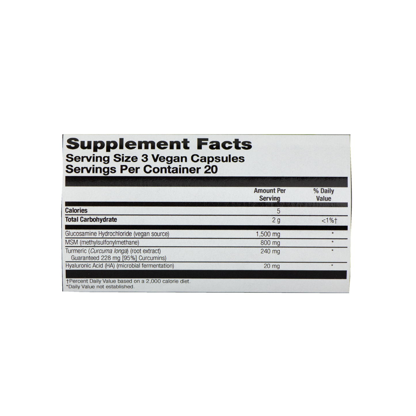 VegLife- Vegan Glucosamine Supreme