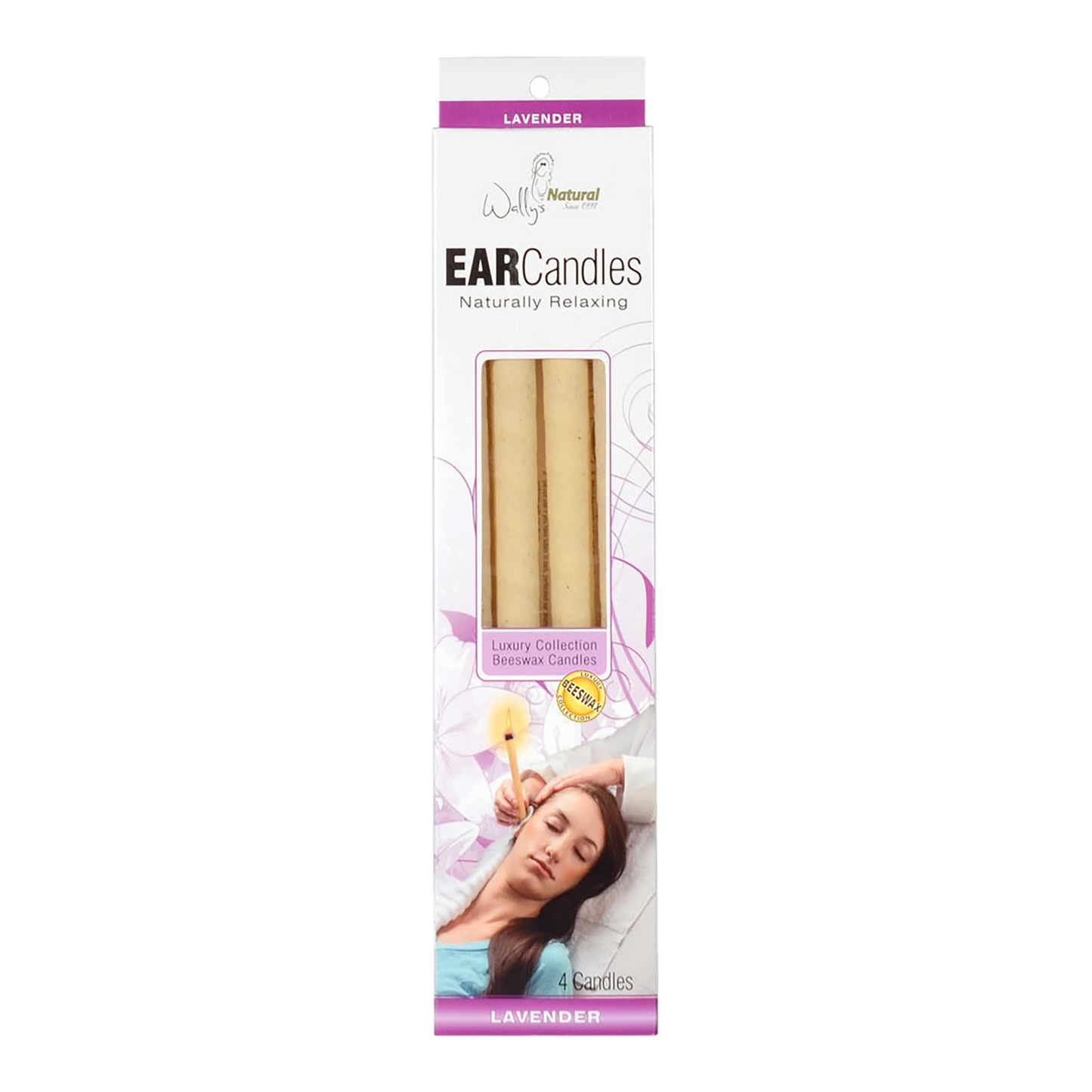 Wally's Natural - Ear Candles - Lavender (4 pack)